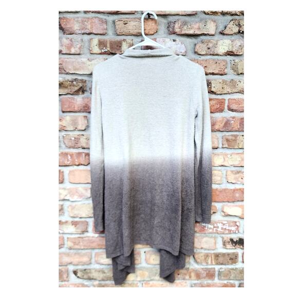 Barefoot Dreams 436 Bamboo Chic Lite Calypso Knit Ombre Cardigan Wrap S/M - Picture 3 of 7